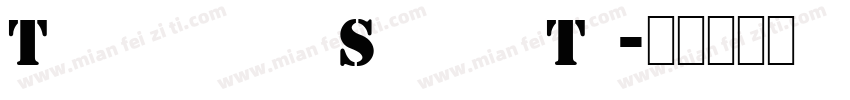 Tabulamore Script Th字体转换